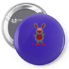 i love you bunny hare rabbit cupid couple kiss fun Pin-back button
