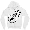 f bomb Zipper Hoodie