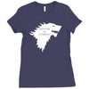 winter is coming Ladies Fitted T-Shirt