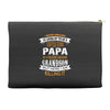 Super Cool Papa Of A Freaking Awesome Grandson Accessory Pouches