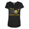 happy mother day Maternity Scoop Neck T-shirt