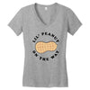 Little Peanut on the Way Women's V-Neck T-Shirt