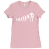 evolution to termination Ladies Fitted T-Shirt