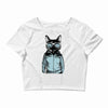 cool cat Crop Top