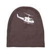 design uh 1h helicopter hubschrauber us army irak krieg war vietnam Baby Beanies