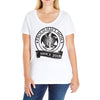proud navy mom Ladies Curvy T-Shirt