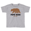 Papa Bear Toddler T-shirt