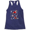 boxer christmas Racerback Tank
