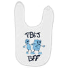 peanut butter and jelly   bff Baby Bibs