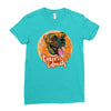 boxers and donuts Ladies Fitted T-Shirt