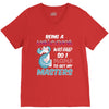 being a unicorn V-Neck Tee