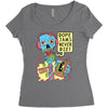 dope jams zombie Women's Triblend Scoop T-shirt