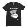 My Puns Are Ladies Fitted T-Shirt