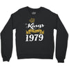 kings are born in 1979 Crewneck Sweatshirt
