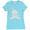 cloud and crossbusters Ladies Fitted T-Shirt