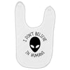 i don't believe in humans Baby Bibs