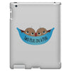 Two Peas In a Pod Twin Chocolate Baby Boys iPad 3 and 4 Case