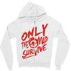 only the mad Zipper Hoodie