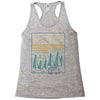 camp river Racerback Tank