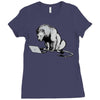 lion pc Ladies Fitted T-Shirt