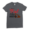Just A Girl In Love With Her Heavy Equıpment Operator Ladies Fitted T-Shirt