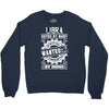 Libra Hated By Many Wanted By Plenty Crewneck Sweatshirt