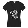 mexican eagle Women's V-Neck T-Shirt