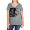 dark side story Ladies Curvy T-Shirt
