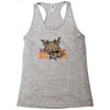 meowy krampus Racerback Tank