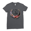Space Skeleton Ladies Fitted T-Shirt