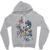 return of the plushes Zipper Hoodie