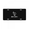 Bad Vibes XXXtentacion License Plate