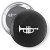 trumpet funny jazz music new Pin-back button