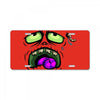monster face License Plate