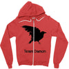 team damon salvatore (4) Zipper Hoodie