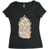 bad tempered rodents Women's Triblend Scoop T-shirt