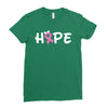 hope minnie mouse Ladies Fitted T-Shirt