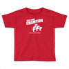 beer pong champion Toddler T-shirt