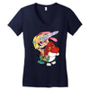 master of his universe Women's V-Neck T-Shirt