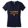 kaufman orange bats 2011 Women's V-Neck T-Shirt