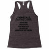 Smartass August Girl Racerback Tank