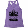Queens Are Born In March Racerback Tank