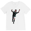 lionel messi 4 V-Neck Tee