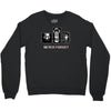 never forget casette diskette Crewneck Sweatshirt