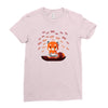 button masher Ladies Fitted T-Shirt