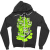 sardines Zipper Hoodie