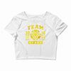 team stark Crop Top
