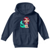 little ugly mermaid Youth Hoodie