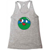 who watches the pizza Racerback Tank