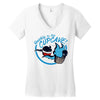 quickly, to the cupcave Women's V-Neck T-Shirt